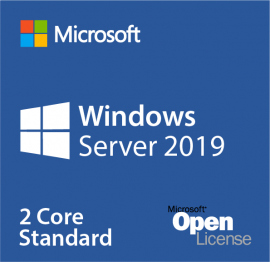 Microsoft Windows Server Standard Core 2019 Olp 2 Licenses No Level Core Licence (2 Core Per Sku) 9Em-00653
