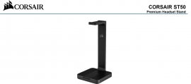 Corsair Gaming St50 - Headset Stand Durable Anodized Aluminium Built To Withstand The Test Of Time Ca-9011221-Ap