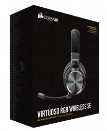 Corsair Virtuoso Wireless Rgb Se Gunmetal 7.1 Headset. High Fidelity Gaming Headset Ca-9011180-Ap
