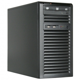 Supermicro Superchassis 731i-300b Mini Tower Suits Micro Atx Mb 2 X Front Usb 2.0 2 X 5.25" Hdd