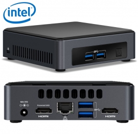 Intel Nuc Mini Pc I7-8650u 4.2ghz 2xddr4 Sodimm M.2 Ssd 2xhdmi 2xdisplays Gbe Lan Wifi Bt 4xusb3.0