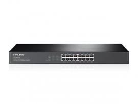 Tp-link Tl-sf1016 16-port 10/ 100mbps Rackmount Switch Mac Mdi/ Mdix Steel Case Tl-sf1016