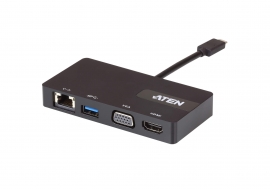 Aten Usb-C Multiport Mini Dock Uh3232-At