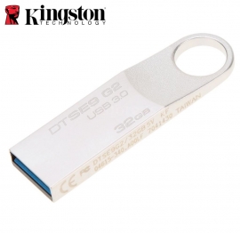 Kingston 64gb Usb3.0 Datatraveler Se9 G2 Metal 100mb/s Read 15mb/s Write Flash Drive Memory Stick