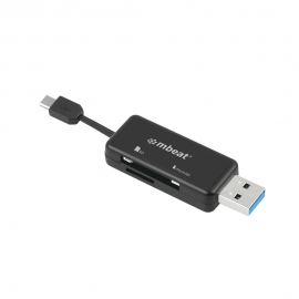 Mbeat Ultra Dual Usb Reader - Usb 3.0 Card Reader Plus Micro Usb 2.0 Otg Reader Mb-otg32d