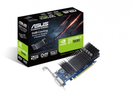 Asus nVidia GT1030-SL-2G-BRK PCIe Card GDDR5 8K 7680x4320 1xDP 1xHDMI 1xDVI 1455/1354 MHz 90YV0AT0-M0NA00