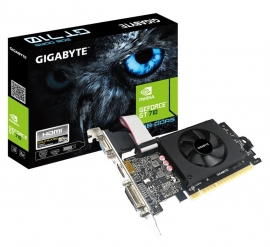 Gigabyte Nvidia Geforce Gt 710 2Gb Gddr5 Video Card GV-N710D5-2GIL