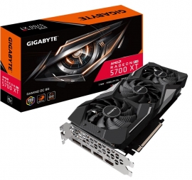 Gigabyte Amd Radeon Navi Rx 5700 Xt Gaming 8Gb Gddr6 Pcie Video Card 8K 7680X4320@60Hz 4Xdisplays 3Xdp Hdmi 1905/ 1650Mhz Freesync Rgb ~Gv-R57Xt-8Gd-B Gv-R57Xtgaming-Oc-8Gd