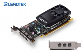 Leadtek Nvidia Quadro P400 Pcie Workstation Card 2gb Ddr5 3xmdp1.4 3x4096x2160@60hz 64-bit 32gb/