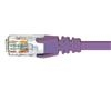 Cabac 1m Cat6 Rj45 Purple Purple Patch Lead Rj45 Plc6pu1