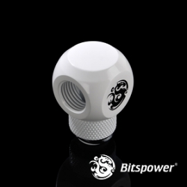 Bitspower G1/4 T-rotary Ig1/4x2 Extender True Hi-flow Design With Hi-quality Brass Material. With 360-degree Rotation. Nickel Finished In Delu… Bp-dwtr-c