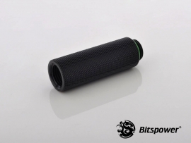 Bitspower G1/4 Hard Tube 50mm Ig1/4 Extender True Hi-flow Design With Hi-quality Brass Material. High Durability Nickel Finished In Matt Black… Bp-mbwp-c65