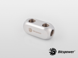 Bitspower Multi-s Block Silver Inner G1/4x6 True Hi-flow Design With Hi-quality Brass Material. Nickel Finished In Silver Shining Color. Unive… Bp-mtsmb