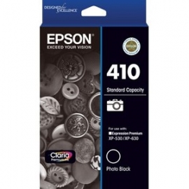 Epson 410 Std Capacity Claria Premium - Photo Black Ink Cartridge (xp-530 Xp-630) C13t338192