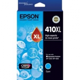 Epson 410xl High Capacity Claria Premium - Cyan Ink Cartridge (xp-530 Xp-630) C13t340292