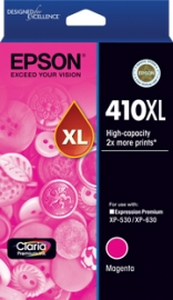 Epson 410xl High Capacity Claria Premium - Magenta Ink Cartridge (xp-530 Xp-630) C13t340392