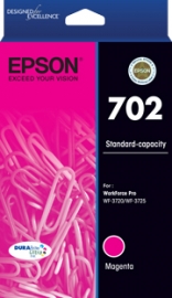 Epson 702 Std Magenta Durabrite Ink C13T344392