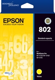 EPSON 802 Std Yellow Ink Durabrite (C13T355492)