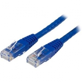 Startech 10 Ft Cat 6 Blue Molded Rj45 Utp Gigabit Cat6 Patch Cable - 10ft Patch Cord - 10ft