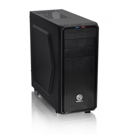 Thermaltake Mid Tower Case: Black Versa H25 (USB3) NO PSU CA-1C2-00M1NN-00