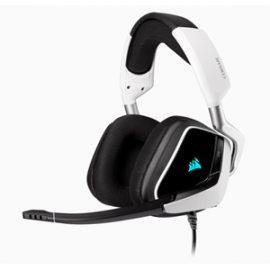 Corsair Void Rgb Elite Usb Premium Gaming Headset With 7.1 Surround Sound White Ca-9011204-Ap