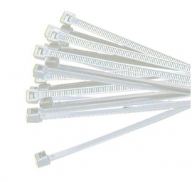 Generic Cable Ties: 4 X 200Mm White 20Pcs 4X200-White-20