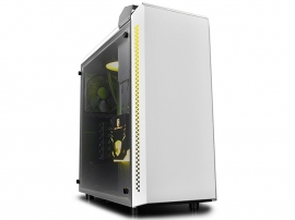 Deepcool Baronkase Case Liquid Cooling System White Colour DP-MATX-BNKSWH-LQD