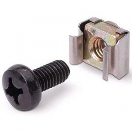 4cabling Cage Nuts M6: 50 Pack 020.010.0110