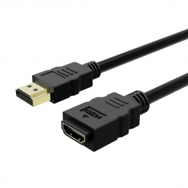 Simplecom Cah305 0.5m High Speed Hdmi Extension Cable Ultrahd M/ F (1.6ft) Cah305