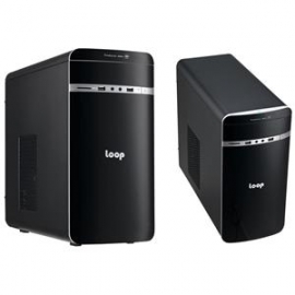 Leader LOOP 2208 with 350W 80+ Gold PSU, Front USB3.0 and HD Audo LP-2208-350W