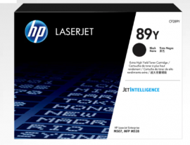 HP 89Y Extra High Yield Black Original LaserJet Toner Cartridge For M507 M528 Printers (Cf289Y)