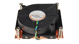 Tgc Chassis Accessory 1U Universal Cpu Active Cooler (Full Copper) For 775/ 1155/ 1366/ 2011 Tgc-1U-U-A