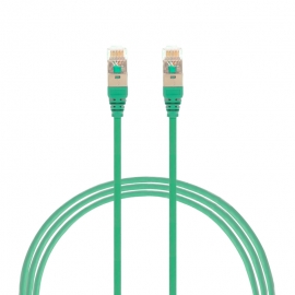 4C 0.5M Thin Lszh 30 Awg Network Cable. Green (004.300.8001)