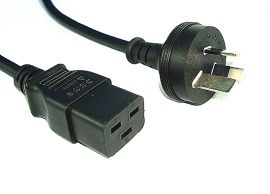 Generic Iec-c19 Power Cable 2m 10a/ 250v Cb-ps-58