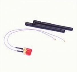 Astrotek At-ipxset-26 Internal Wi-fi Antenna Kit - 2x Ipx To Rp-sma Wifi Cable 26cm + 2x 5ghz Antenna