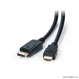 CONNECT 2M Displayport To Hdmi Cable With 4K Support Male To Male Cb-Dp-Hdmm2