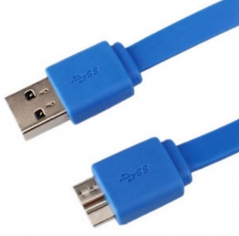 Cabac 2m Usb3 Am Micro Bm G/ P Blue Cable Usb3.0 Cbusb3ammcbm2
