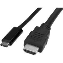 Startech Usb-c To Hdmi Adapter Cable - 2m (6 Ft.) - 4k At 30 Hz - Eliminate Clutter By Connecting