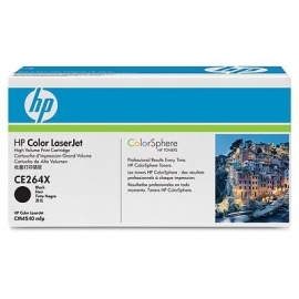 Hp 646x Black High Yield Laserjet Toner Cartridge Ce264x Ce264x