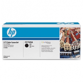 Hp Ce740a Clj Cp5220 Black Print Cartridge With Colorsphere Toner