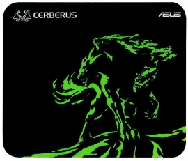 Asus Mouse Mat: Gaming Mouse Pad Mini Size 250*210*2Mm Cerberus-Mat-Mini/Green