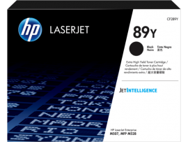 HP 89Y Extra High Yield Black Original LaserJet Toner Cartridge Cf289Y