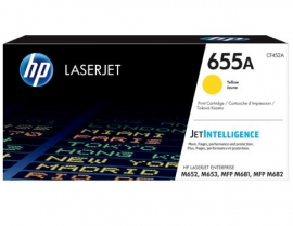 Hp 655a Yellow Laserjet Toner Cartridge Cf452a
