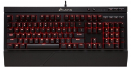Corsair Gaming K68 Mechanical Keyboard Backlit Red Led Cherry Mx Red Ch-9102020-na