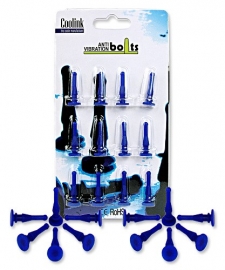 Coolink Case Fan Anti-vibration Bolts 12-pack Cle-slics