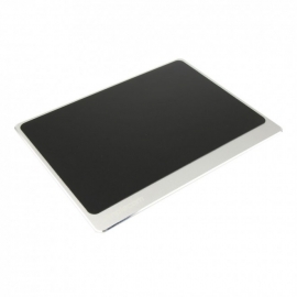 Simplecom Cm210 Aluminium Panel Gaming Mouse Pad With Non-slip Base For Accurate Control Silver