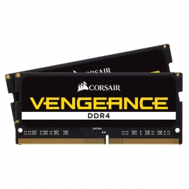 Corsair Ddr4, 2400mhz 16gb 2x260 Sodimm, Unbuffered, 16-16-16-39, Black Pcb, 1.2v, Intel 6th Generation