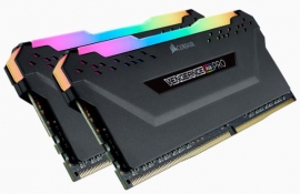 Corsair Vengeance Rgb Pro Ddr4 3200Mhz 32Gb 2 X 288 Dimm Unbuffered 16-18-18-36 Black Heat Spreader