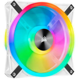 Corsair iCUE QL140 RGB 140mm PWM White Fan — Single Pack CO-9050105-WW
