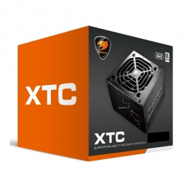 Cougar XTC600 PSU: 600W 80+ Power Supply (XTC600)